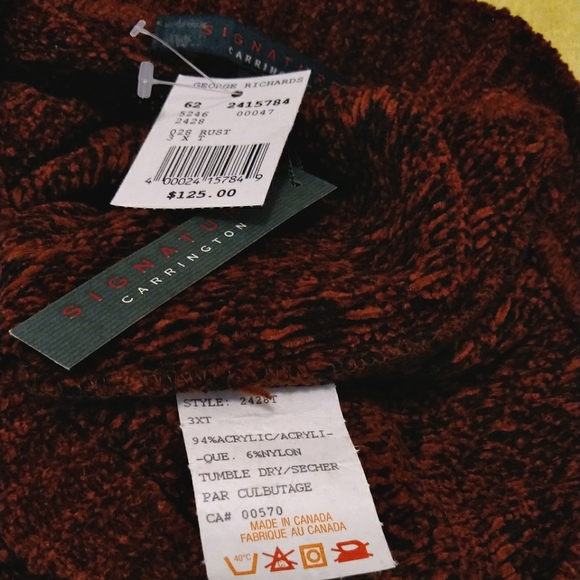 3XT Signature-Carrington sweater - NWT - Picture 6 of 7